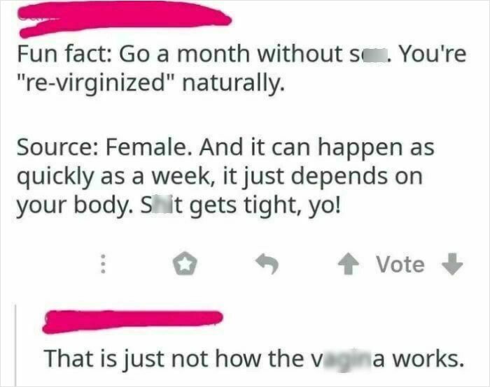 62 Wildly Wrong Takes On Female Anatomy That Men Shared With Way Too Much Confidence 62 Wildly Wrong Takes On Female Anatomy That Men Shared With Way Too Much Confidence