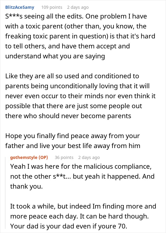 Man Regrets Shutting Up His Son, Who Just Wanted To Arrange A More Convenient Way To Move Out Man Regrets Shutting Up His Son, Who Just Wanted To Arrange A More Convenient Way To Move Out