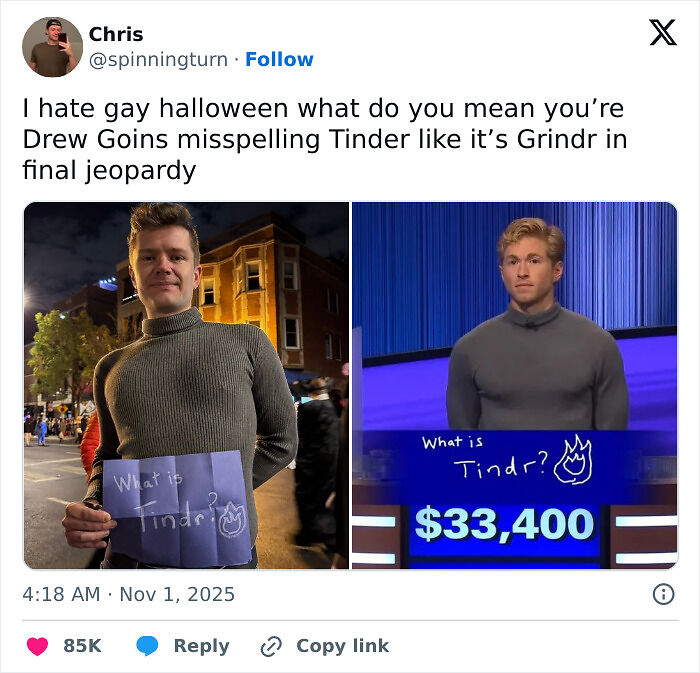 Everyone Is Already Making The Same Viral Joke About Gay Halloween Costumes And People Love It Everyone Is Already Making The Same Viral Joke About Gay Halloween Costumes And People Love It