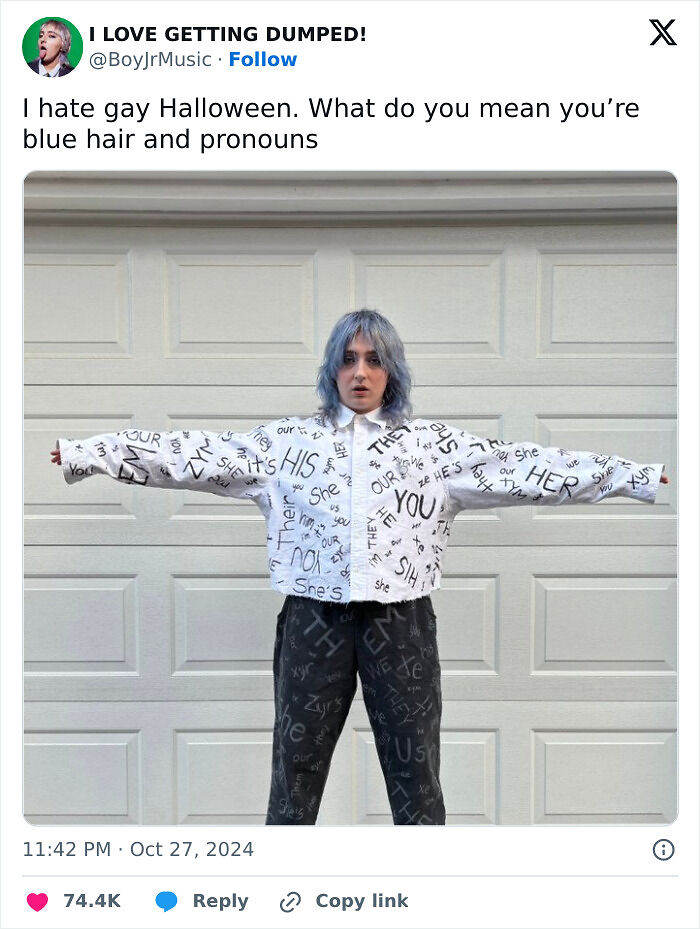 Everyone Is Already Making The Same Viral Joke About Gay Halloween Costumes And People Love It Everyone Is Already Making The Same Viral Joke About Gay Halloween Costumes And People Love It