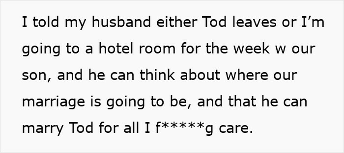 Woman Has Enough Of Husband&rsquo;s Friend Who Excuses His Behavior With Autism, Kicks Him Out