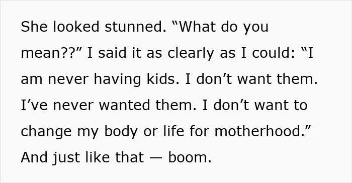 Mom Says There Is “No Point” For Daughter’s Life If She’s Not Going To Have Kids