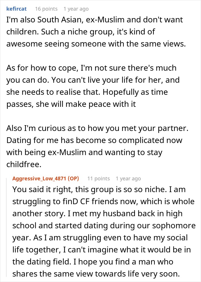 Mom Says There Is “No Point” For Daughter’s Life If She’s Not Going To Have Kids