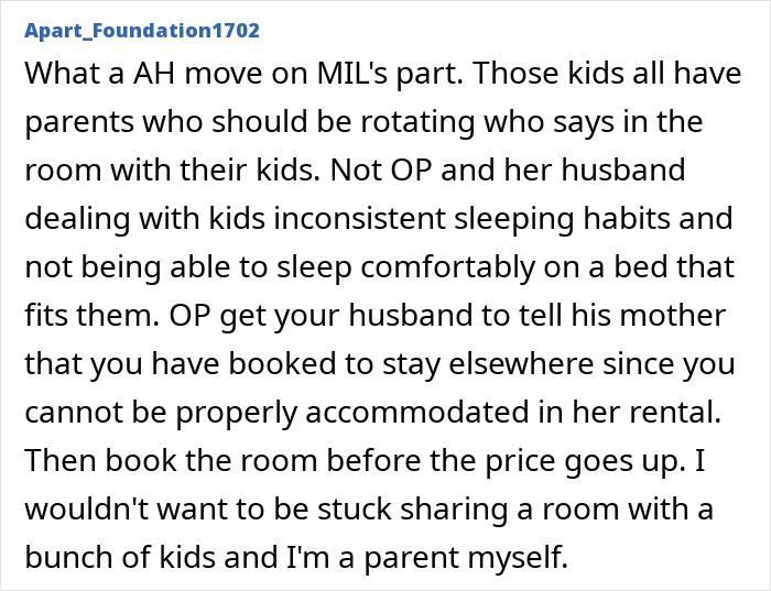 “You Guys Are The Fun Ones”: MIL Charges Child-Free Couple $600 To Share Bunk Room With 7 Kids “You Guys Are The Fun Ones”: MIL Charges Child-Free Couple $600 To Share Bunk Room With 7 Kids