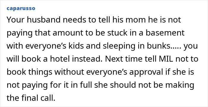 “You Guys Are The Fun Ones”: MIL Charges Child-Free Couple $600 To Share Bunk Room With 7 Kids “You Guys Are The Fun Ones”: MIL Charges Child-Free Couple $600 To Share Bunk Room With 7 Kids