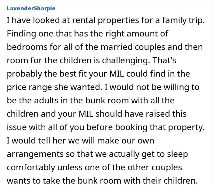 “You Guys Are The Fun Ones”: MIL Charges Child-Free Couple $600 To Share Bunk Room With 7 Kids “You Guys Are The Fun Ones”: MIL Charges Child-Free Couple $600 To Share Bunk Room With 7 Kids
