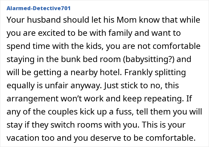 “You Guys Are The Fun Ones”: MIL Charges Child-Free Couple $600 To Share Bunk Room With 7 Kids “You Guys Are The Fun Ones”: MIL Charges Child-Free Couple $600 To Share Bunk Room With 7 Kids