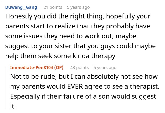 Guy Finds Out What His Parents Have Been Saying About Him For Years: “You Ruined Our Lives”