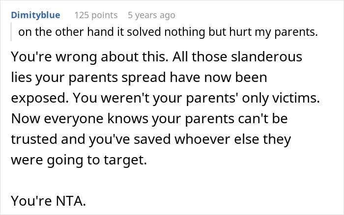 Guy Finds Out What His Parents Have Been Saying About Him For Years: “You Ruined Our Lives”