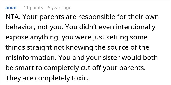 Guy Finds Out What His Parents Have Been Saying About Him For Years: “You Ruined Our Lives”