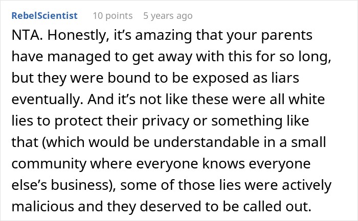 Guy Finds Out What His Parents Have Been Saying About Him For Years: “You Ruined Our Lives”
