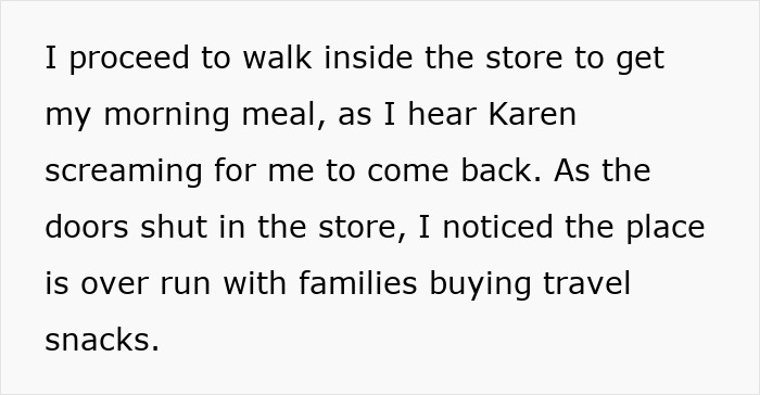 Man Takes His Sweet Time Shopping In The Gas Station To Annoy A Karen Who Made His Favorite Employee Upset