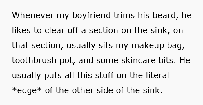 Guy Destroys GF&rsquo;s &pound;200 Makeup Collection, Then Lectures Her About Being Too Attached To Her Stuff