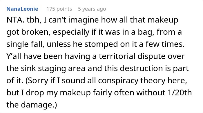 Guy Destroys GF&rsquo;s &pound;200 Makeup Collection, Then Lectures Her About Being Too Attached To Her Stuff