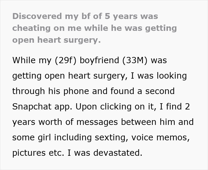 Woman Waits In Fear While Boyfriend Gets Heart Surgery, What She Sees In His Phone Makes Her Stop Caring