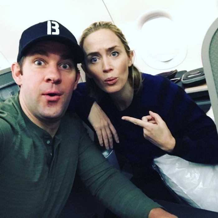 Actress Emily Blunt Roasts Men In Turtlenecks, But John Krasinski Somehow Makes Her Eat Her Words