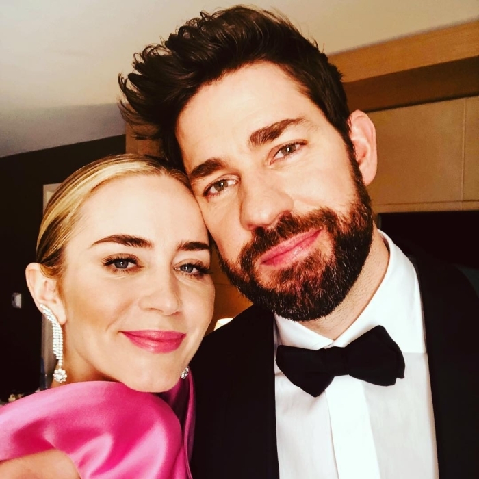 Actress Emily Blunt Roasts Men In Turtlenecks, But John Krasinski Somehow Makes Her Eat Her Words