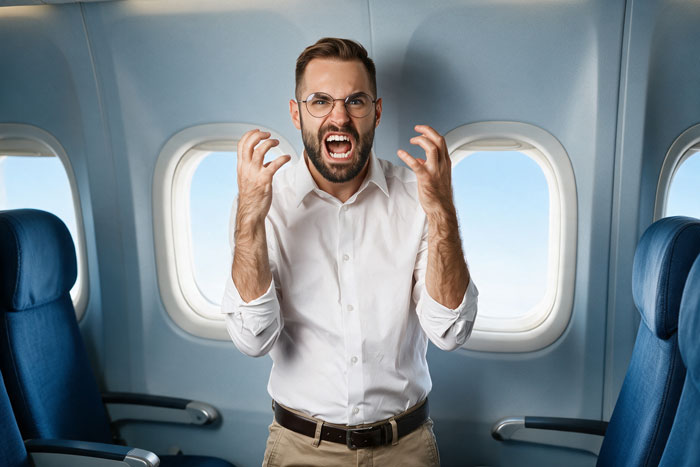 Dad Yells And Threatens Crew After Being Asked To Control His Child, Flight Diverted