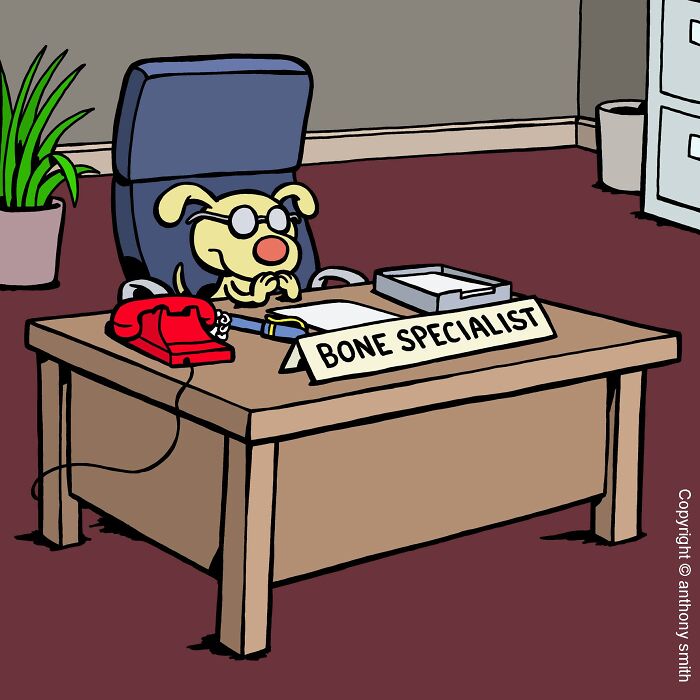 Artist Makes 30 Hilarious One-Panel Comics About A Cute Dog And His Daily Dilemmas (New Pics)
