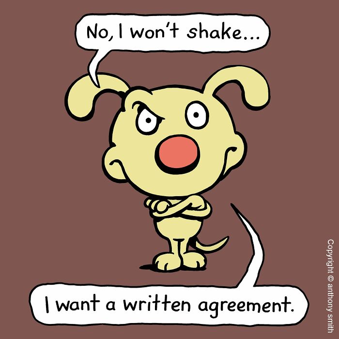 Artist Makes 30 Hilarious One-Panel Comics About A Cute Dog And His Daily Dilemmas (New Pics)