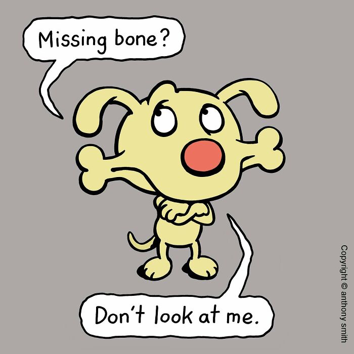 Artist Makes 30 Hilarious One-Panel Comics About A Cute Dog And His Daily Dilemmas (New Pics)