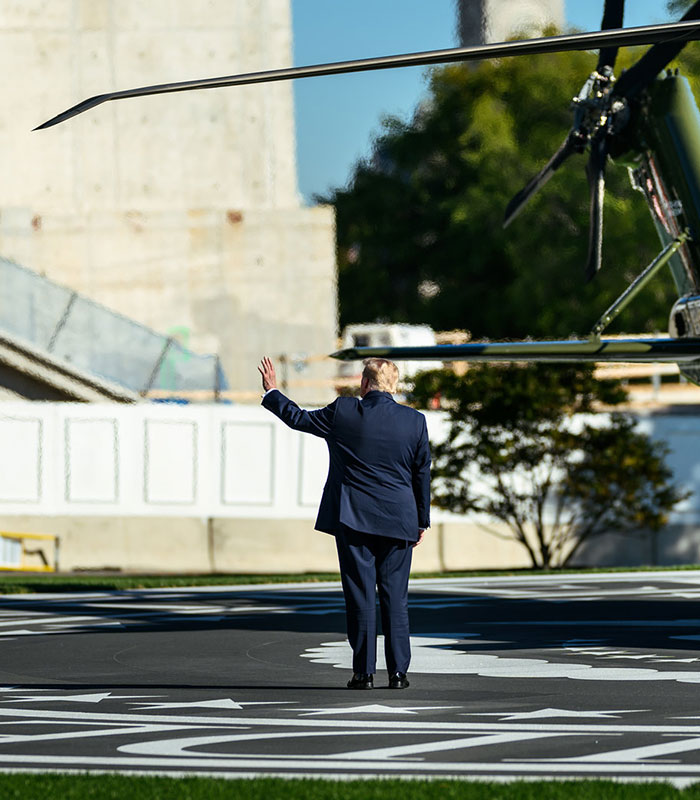 Cameraman Hailed As A Hero After Zooming Out To Show Trump “Waving At Nobody”