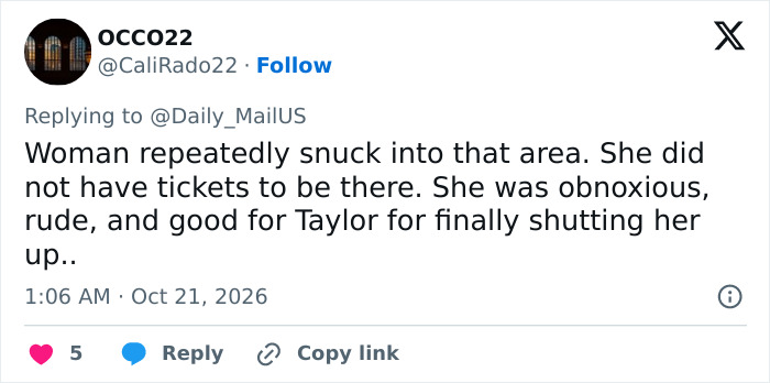 Taylor Swift’s Tense Moment With A Fan At The Chiefs Game Gets A New Twist As An Eyewitness Speaks Out Taylor Swift’s Tense Moment With A Fan At The Chiefs Game Gets A New Twist As An Eyewitness Speaks Out