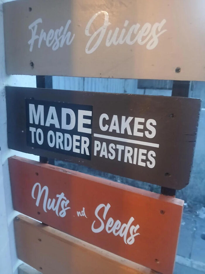 95 Terribly Designed Signs That Were Probably Not Proofread Even Once (New Pics) 95 Terribly Designed Signs That Were Probably Not Proofread Even Once (New Pics)