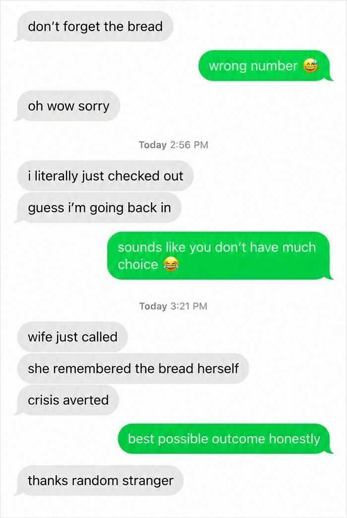42 Wrong Number Texts That Escalated Into Absolutely Wild Conversations (New Pics) 42 Wrong Number Texts That Escalated Into Absolutely Wild Conversations (New Pics)