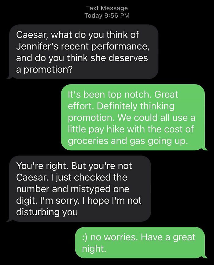 42 Wrong Number Texts That Escalated Into Absolutely Wild Conversations (New Pics) 42 Wrong Number Texts That Escalated Into Absolutely Wild Conversations (New Pics)