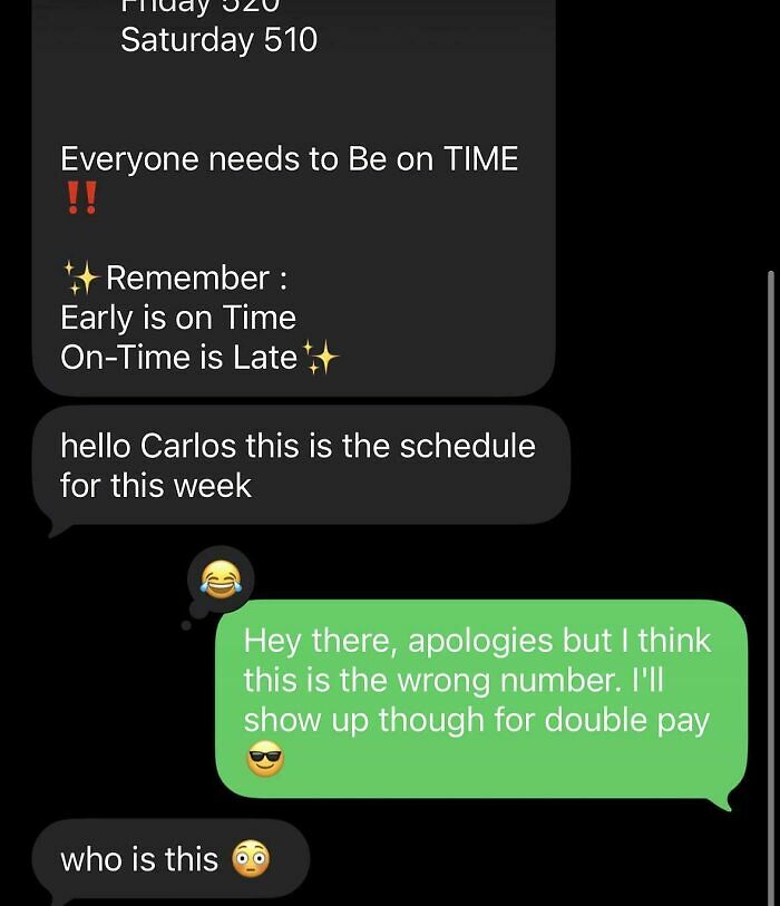 42 Wrong Number Texts That Escalated Into Absolutely Wild Conversations (New Pics) 42 Wrong Number Texts That Escalated Into Absolutely Wild Conversations (New Pics)