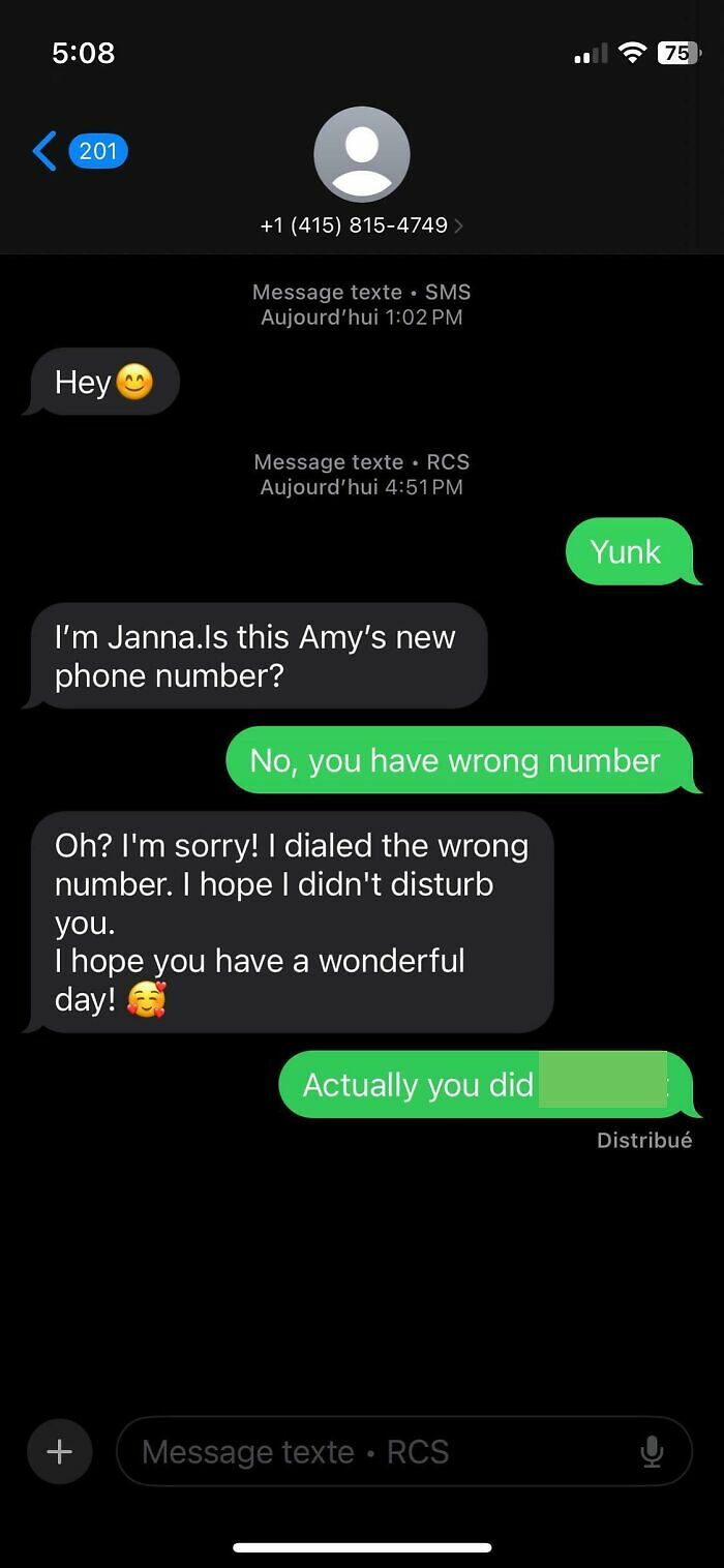42 Wrong Number Texts That Escalated Into Absolutely Wild Conversations (New Pics) 42 Wrong Number Texts That Escalated Into Absolutely Wild Conversations (New Pics)