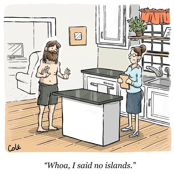 This Cartoonist Finds Humor By Twisting Reality Into The Weirdest Extremes (57 New Comics) This Cartoonist Finds Humor By Twisting Reality Into The Weirdest Extremes (57 New Comics)