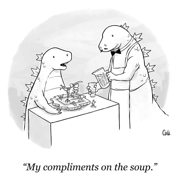 This Cartoonist Finds Humor By Twisting Reality Into The Weirdest Extremes (57 New Comics) This Cartoonist Finds Humor By Twisting Reality Into The Weirdest Extremes (57 New Comics)