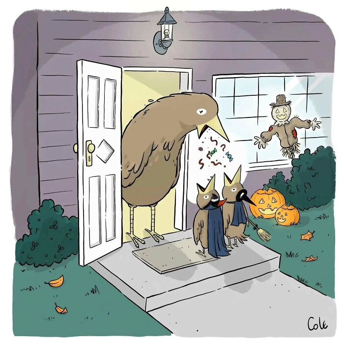 This Cartoonist Finds Humor By Twisting Reality Into The Weirdest Extremes (57 New Comics) This Cartoonist Finds Humor By Twisting Reality Into The Weirdest Extremes (57 New Comics)