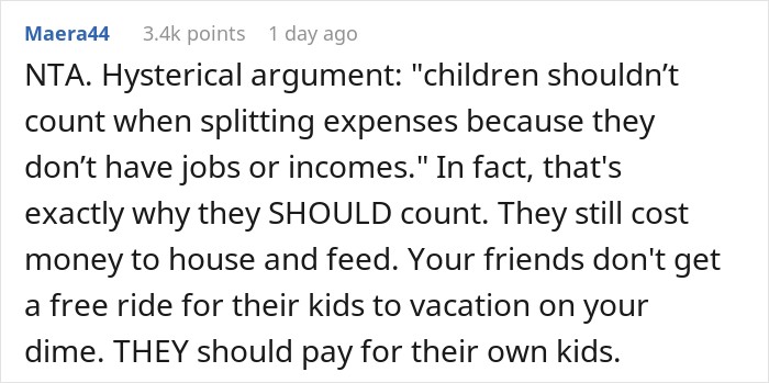 Friend Questions Why They’re Paying For Someone Else’s Kids, Parents Have An Interesting Answer Friend Questions Why They’re Paying For Someone Else’s Kids, Parents Have An Interesting Answer