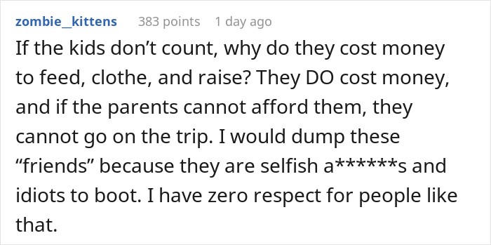 Friend Questions Why They’re Paying For Someone Else’s Kids, Parents Have An Interesting Answer Friend Questions Why They’re Paying For Someone Else’s Kids, Parents Have An Interesting Answer