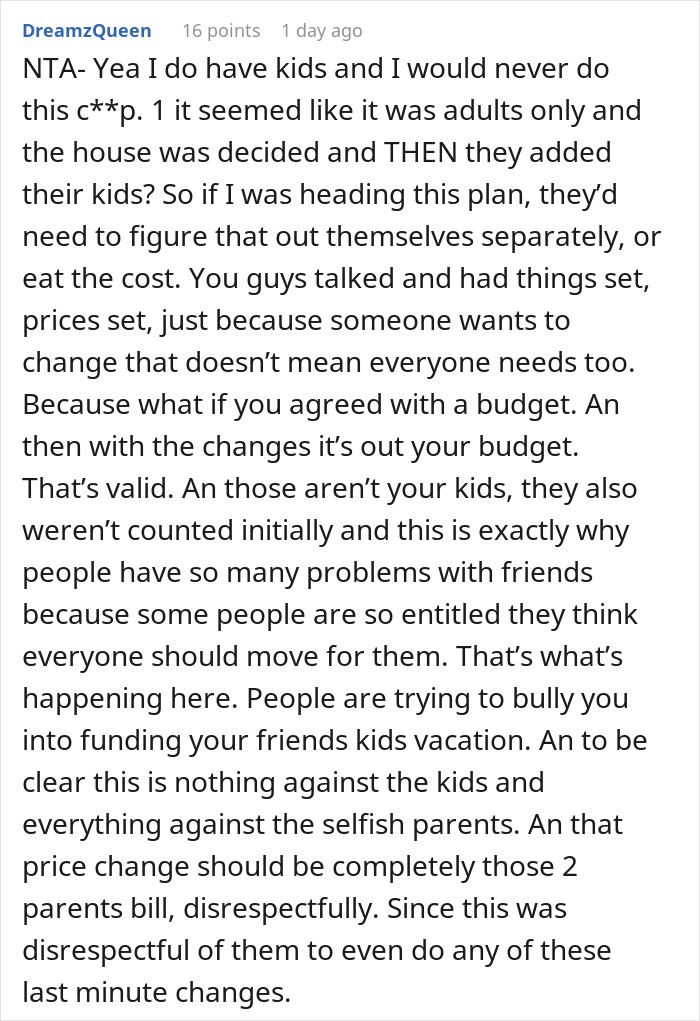 Friend Questions Why They’re Paying For Someone Else’s Kids, Parents Have An Interesting Answer Friend Questions Why They’re Paying For Someone Else’s Kids, Parents Have An Interesting Answer