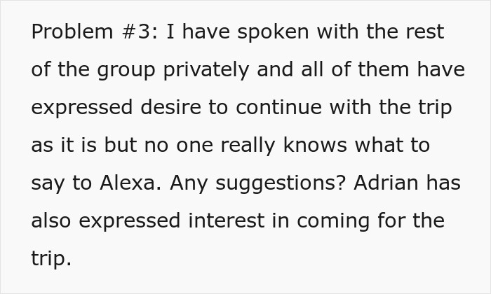 Woman Shows Her True Face When Friend Group Decides Her Pregnancy Is Not A Reason To Cancel Their Trip Woman Shows Her True Face When Friend Group Decides Her Pregnancy Is Not A Reason To Cancel Their Trip