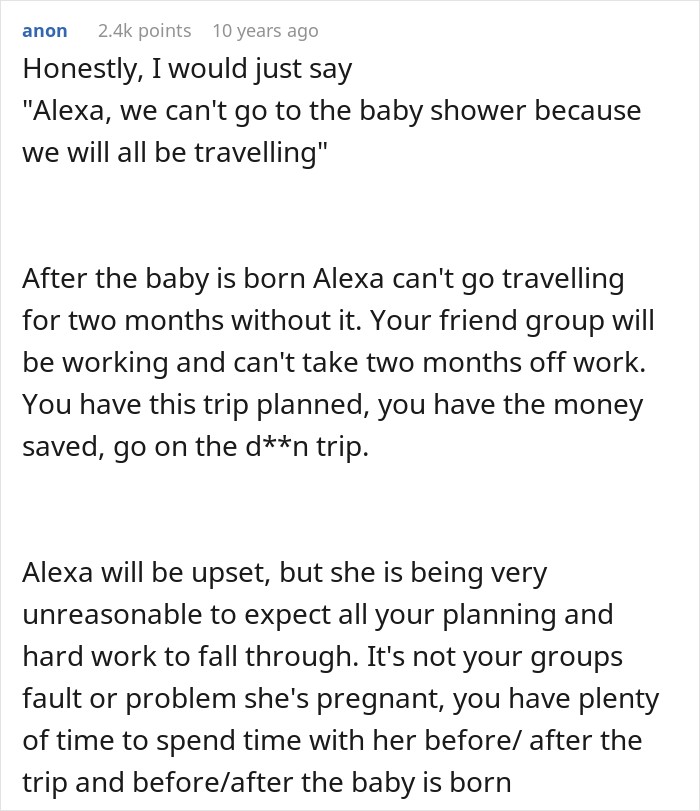 Woman Shows Her True Face When Friend Group Decides Her Pregnancy Is Not A Reason To Cancel Their Trip Woman Shows Her True Face When Friend Group Decides Her Pregnancy Is Not A Reason To Cancel Their Trip