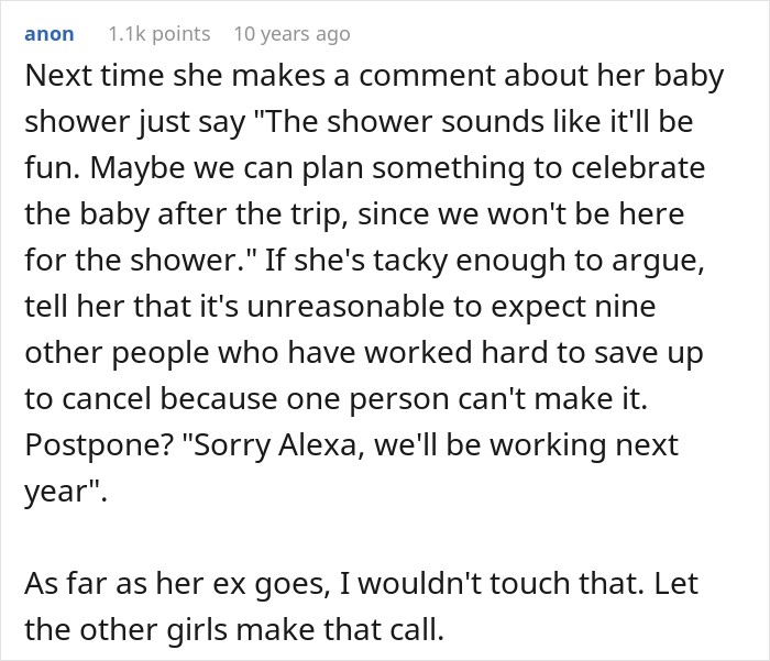 Woman Shows Her True Face When Friend Group Decides Her Pregnancy Is Not A Reason To Cancel Their Trip Woman Shows Her True Face When Friend Group Decides Her Pregnancy Is Not A Reason To Cancel Their Trip