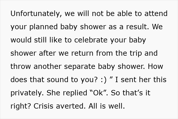 Woman Shows Her True Face When Friend Group Decides Her Pregnancy Is Not A Reason To Cancel Their Trip Woman Shows Her True Face When Friend Group Decides Her Pregnancy Is Not A Reason To Cancel Their Trip