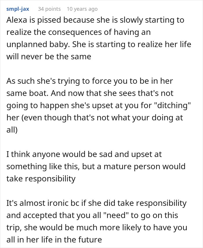 Woman Shows Her True Face When Friend Group Decides Her Pregnancy Is Not A Reason To Cancel Their Trip Woman Shows Her True Face When Friend Group Decides Her Pregnancy Is Not A Reason To Cancel Their Trip