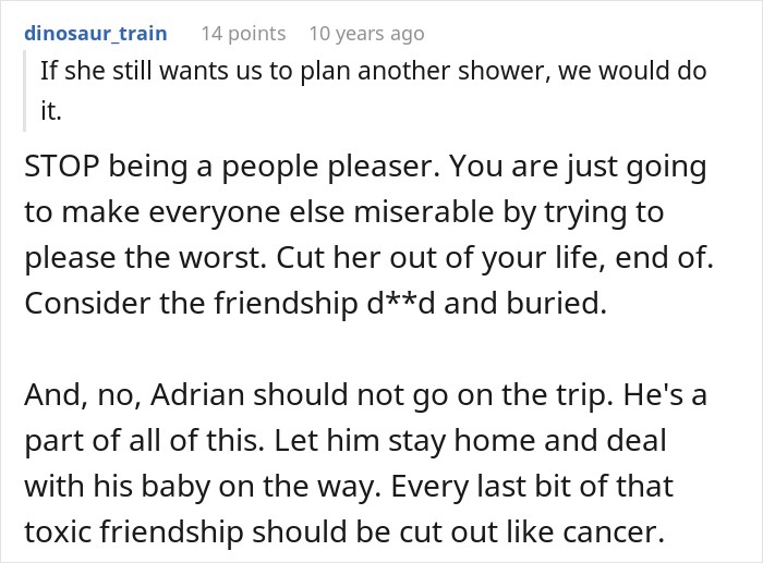 Woman Shows Her True Face When Friend Group Decides Her Pregnancy Is Not A Reason To Cancel Their Trip Woman Shows Her True Face When Friend Group Decides Her Pregnancy Is Not A Reason To Cancel Their Trip