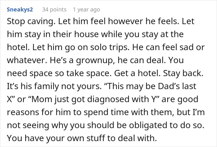 Wife Feels Like A &ldquo;Trapped Rat In A Cage&rdquo; During Family Visits, Husband Claims He Had No Idea