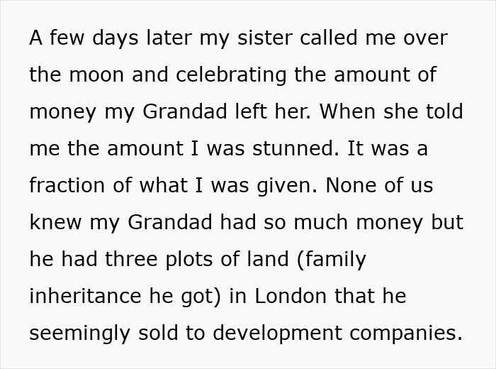 Woman Gets A Life-Changing Inheritance While Sis Gets A Fraction, Decides Her New Life Should Be A Secret Woman Gets A Life-Changing Inheritance While Sis Gets A Fraction, Decides Her New Life Should Be A Secret