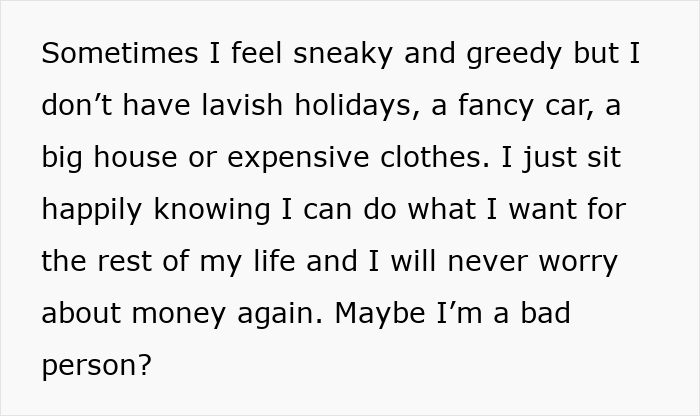 Woman Gets A Life-Changing Inheritance While Sis Gets A Fraction, Decides Her New Life Should Be A Secret Woman Gets A Life-Changing Inheritance While Sis Gets A Fraction, Decides Her New Life Should Be A Secret