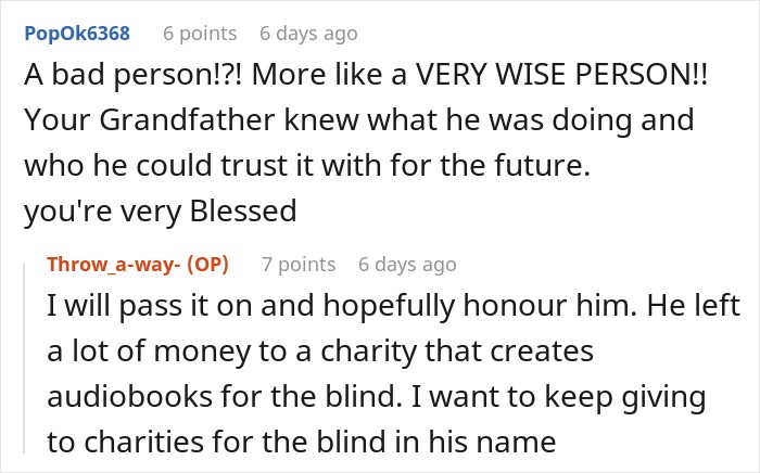Woman Gets A Life-Changing Inheritance While Sis Gets A Fraction, Decides Her New Life Should Be A Secret Woman Gets A Life-Changing Inheritance While Sis Gets A Fraction, Decides Her New Life Should Be A Secret