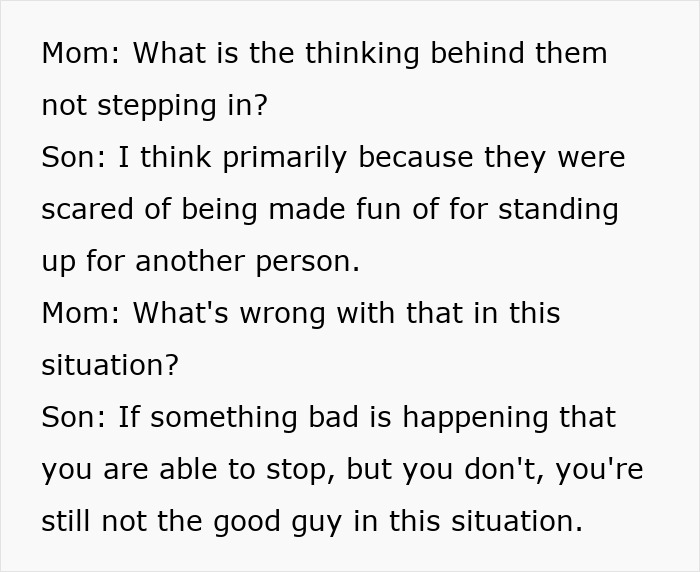 Mom Talks To Her 7th-Grader About The Cornell Case, Sparking Questions About How Boys Are Raised