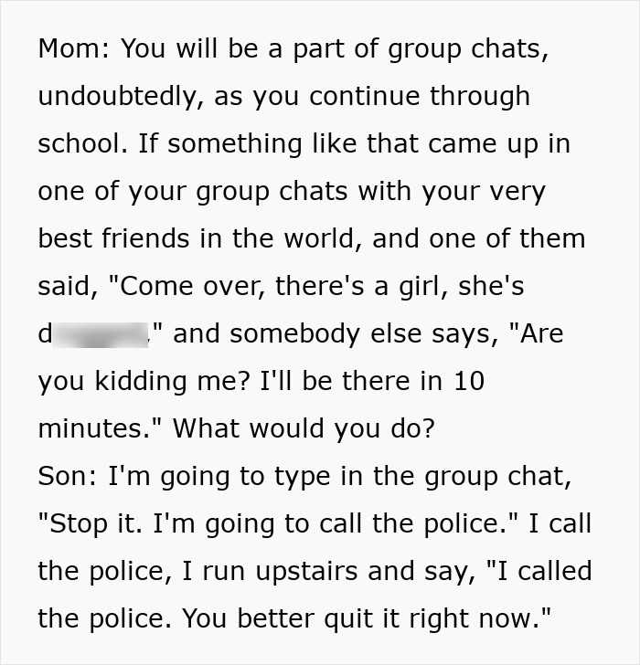 Mom Talks To Her 7th-Grader About The Cornell Case, Sparking Questions About How Boys Are Raised